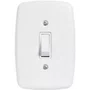 Interruptor de 1 Tecla Simples + Tomada 2P 10A 250V - Pluzie