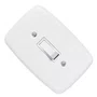 Interruptor de 1 Tecla Simples + Tomada 2P 10A 250V - Pluzie