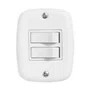 Interruptor Simples 2 Teclas 10A 250V - Pluzie