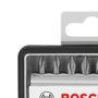 Jogo Bits Phillips 1/4" SX1 com 8 peças - Bosch