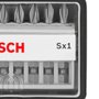 Jogo Bits Phillips 1/4" SX1 com 8 peças - Bosch