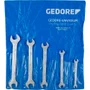 Jogo Chave Fixa 5 peças 1/4-3/4" - Gedore