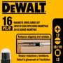 Jogo de 16 peças para Parafusar com Guia - DeWalt