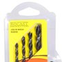 Jogo de Brocas 3 Pontas para Madeira 4 peças (4.0 a 8.0mm) - Rocast