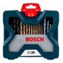 Jogo de Brocas e Bits Pontas de Titânio X-LINE com 30 peças - Bosch