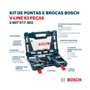 Jogo de Brocas e Pontas V-Line com 83 peças - Bosch