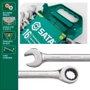 Jogo de Chave Combinada Catraca 8 a 21mm com 16 peças - Sata