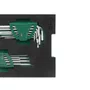 Jogo De Chaves Hexagonais e Torx com 34 Peças Em Berço EVA - SATA