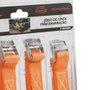 Jogo de Cintas para Amarração com Catraca 250 KG X 1.5 M - Noll Jogo de Cintas para Amarração com Catraca 250 KG X 1.5 M - Noll