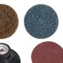 Jogo de Discos de Lixa com Esponja Abrasiva 9 peças - Vonder