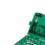 Jogo de Ferramentas e Soquetes Sextavado T 1/2" com 26 peças - Sata