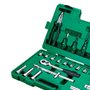 Jogo de Ferramentas e Soquetes Sextavado T 1/2" com 26 peças - Sata