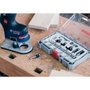 Jogo de Fresas Retas de 6 a 20mm com 6 peças - Bosch