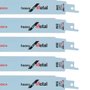 Jogo de Lâminas para Serra Sabre 150mm S9626 BEF com 5 peças - Bosch