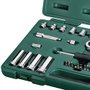 Jogo de Soquete 1/4" 4 a 13mm 3/8" 8 a 19mm 44 Peças - Sata