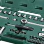 Jogo de Soquete 1/4" 4 a 13mm 3/8" 8 a 19mm 44 Peças - Sata