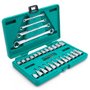 Jogo de Soquete 3/8" Chaves E-Torx 3/8" 35 peças - Sata