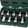 Jogo de Soquete Bits Torx 1/2" com 9 peças - Sata