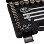 Jogo de Soquete Estirado Encaixe 1/2" 8 a 32mm com 24 peças - Stels