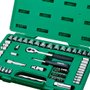 Jogo de Soquete Sextavado 1/4" 3/8" com 65 peças - Sata
