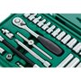 Jogo de Soquete Sextavado 1/4" 36 peças - Sata