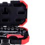 Jogo de Soquete Sextavado 1/4" RED com 16 peças - Gedore