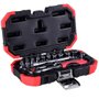 Jogo de Soquete Sextavado 1/4" RED com 16 peças - Gedore