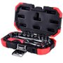 Jogo de Soquete Sextavado 1/4" RED com 16 peças - Gedore