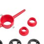 Jogo de Tarraxas para Cano de PVC 1/2" a 1" com 6 peças - Nove54 Jogo de Tarraxas para Cano de PVC 1/2" a 1" com 6 peças - Nove54