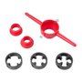 Jogo de Tarraxas para Cano de PVC 1/2" a 1" com 6 peças - Nove54 Jogo de Tarraxas para Cano de PVC 1/2" a 1" com 6 peças - Nove54