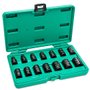 Jogo Soquete Impacto 1/2" De 10 à 24mm Sextavado - ST34397T - Sata