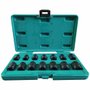 Jogo Soquete Impacto 1/2" De 10 à 24mm Sextavado - ST34397T - Sata