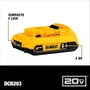 Kit 2 Baterias 2.0Ah 20V MAX com Carregador - Dewalt Kit 2 Baterias 2.0Ah 20V MAX com Carregador - Dewalt