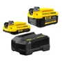 Kit 2 Baterias 20V MAX 2Ah e 4Ah e Carregador Bivolt SCB224CK-BR - Stanley