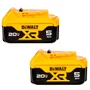 Kit 2 Baterias 5Ah 20V MAX com Carregador + Bolsa - Dewalt Kit 2 Baterias 5Ah 20V MAX com Carregador + Bolsa - Dewalt