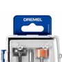 Kit Acessórios de Micro Retifica para Metal 16 Peças - Dremel