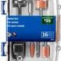 Kit Acessórios de Micro Retifica para Metal 16 Peças - Dremel