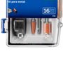Kit Acessórios de Micro Retifica para Metal 16 Peças - Dremel