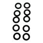 Kit Anel O' Ring 6 x 2 NBR 70 com 10 peças - 93021090 - Karcher