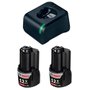 Kit Carregador 12V GAL 12V-20 e 2 Baterias 12V - 1600A021KS - Bosch