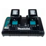 Kit Carregador DC18RD-127V com 2 Baterias BL1830B e Bolsa - Makita Kit Carregador DC18RD-127V com 2 Baterias BL1830B e Bolsa - Makita