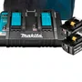 Kit Carregador DC18RD-220V com 2 Baterias BL1830B + Bolsa - Makita Kit Carregador DC18RD-220V com 2 Baterias BL1830B + Bolsa - Makita