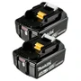 Kit Carregador DC18RD-220V com 2 Baterias BL1830B + Bolsa - Makita Kit Carregador DC18RD-220V com 2 Baterias BL1830B + Bolsa - Makita