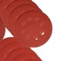 Kit com 20 Discos de Lixa com Velco 5" com 8 Furos Grãos 60 - Makita