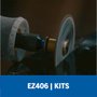 Kit com 5 Discos de Corte para Metal EZ406 e Mandril - Dremel