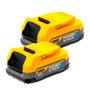 Kit de 2 Baterias 1.7Ah 20V POWERSTACK  - Dewalt DCBP034E2-B