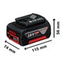 Kit de 2 Baterias GBA 18V 4Ah + Carregador de Baterias GAL 18V-40 Bivolt - Bosch