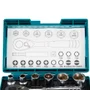 Kit de Bits e Soquetes 21 peças com Chave Catraca - B-54081 - Makita