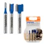 Kit de Fresas com 3 Peças para Dremel Trio Ref.:TR750 - Dremel