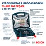 Kit de Pontas e Brocas em Titânio X-LINE - Bosch